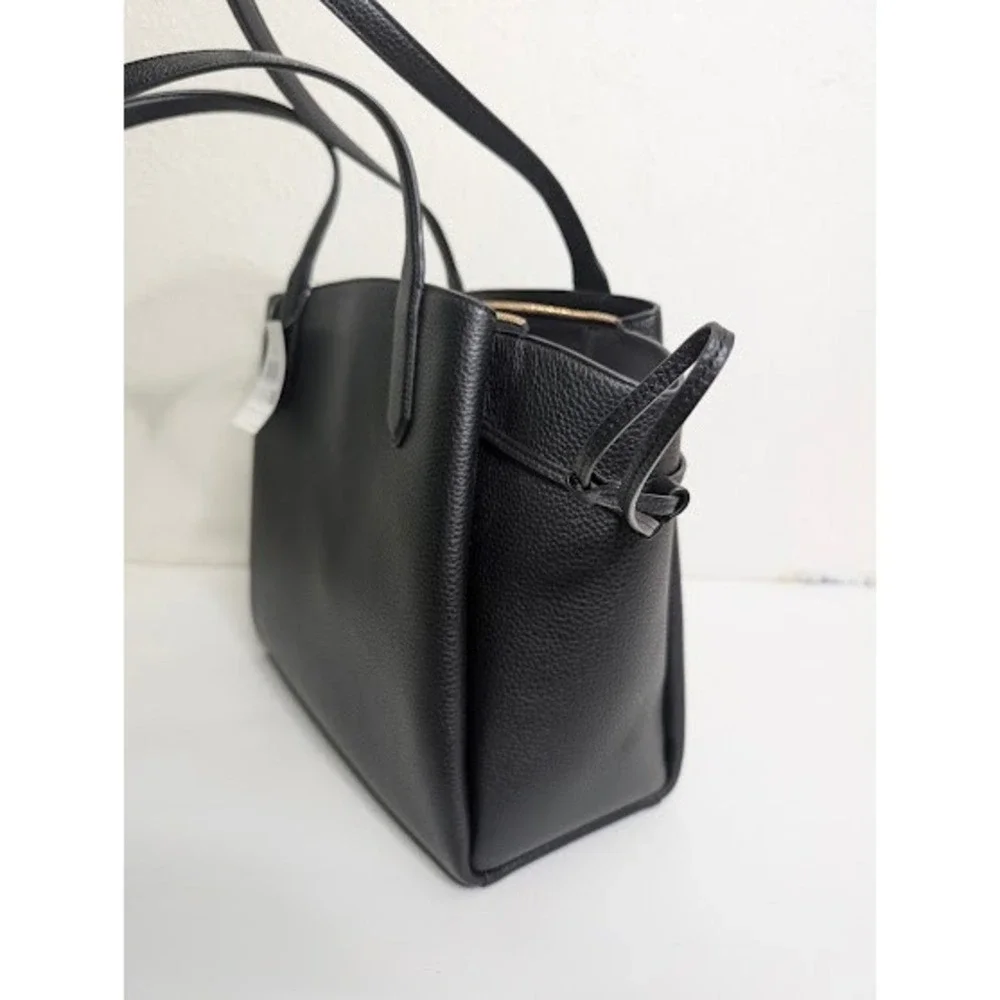 Kate Spade Black Large Dumpling Purse Satchel Crossbody Bag